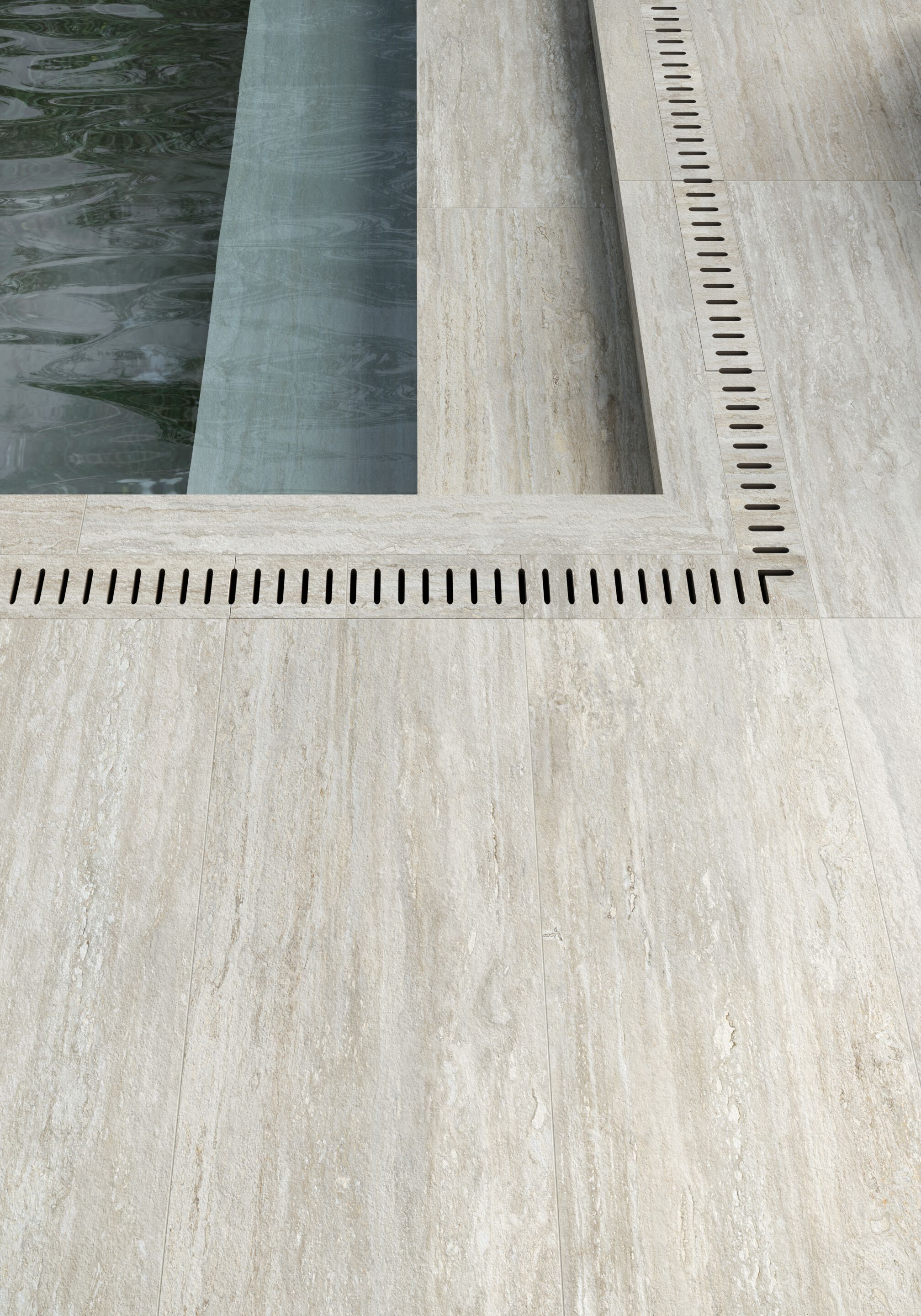 Напольное / керамогранит с эффектом травертина Italgraniti травертины ARCH-00056109 - Вид №5