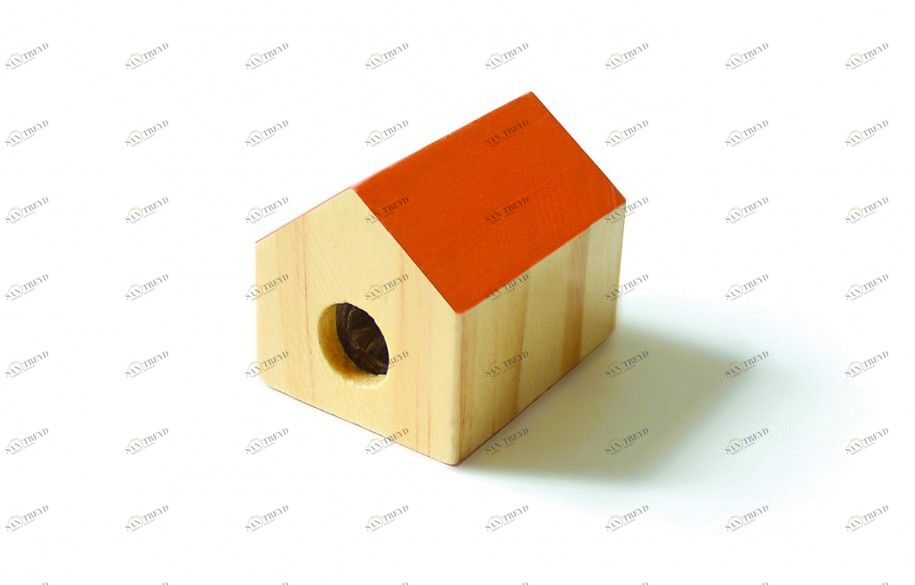 Точилка House красная Doiy DOHSDISRED