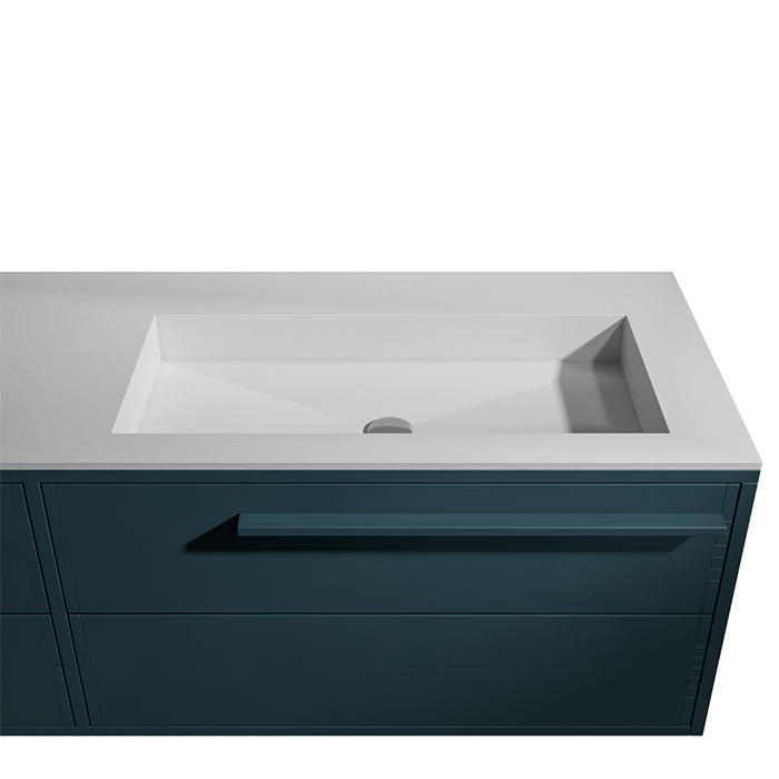 ED-ST25 Edone Встраиваемая раковина Polaris ВСТРОЕННЫЙ БАК Интегрированная верхняя часть ванны Venere с отделкой Laminam 