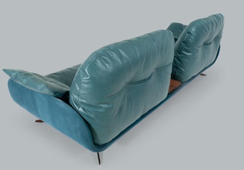 Borzalino 2-х местный кожаный диван Ayton sun-id-1396794 - Вид №1