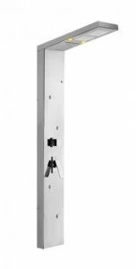 Ama Luxury Shower Настенная душевая стойка из нержавеющей стали с хромотерапией  Cu6500l