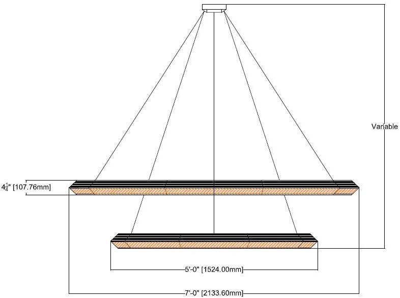 Karice Lighting Светодиодный подвесной светильник прямого света с диммером  Luxdia  - Вид №14