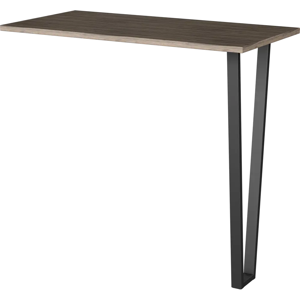 Подстолье барное 110 см сталь цвет черный глянцевый DUCKANDDOG STLM-2210415 - Вид №7