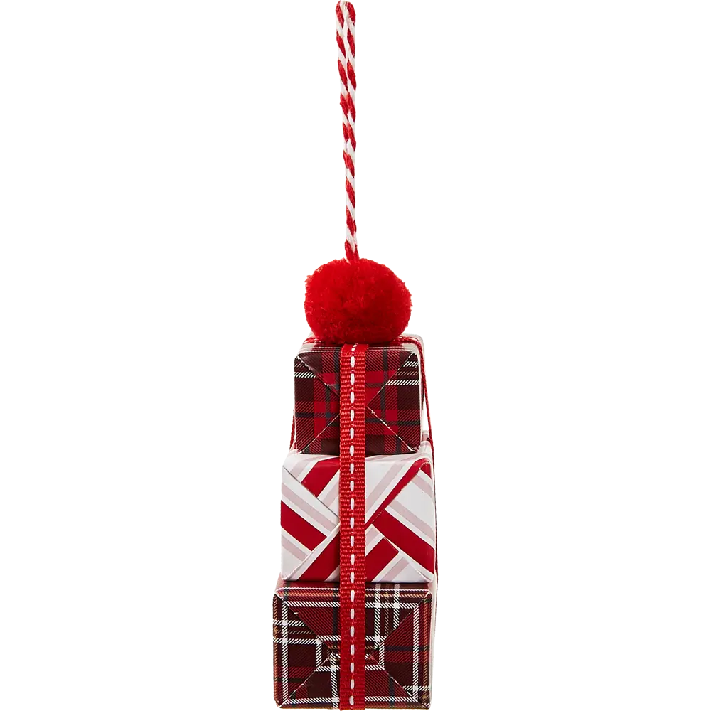 87036545 Елочная игрушка Подарки 12x7.8 цвет красный STLM-1405981 Santreyd  - Вид №3