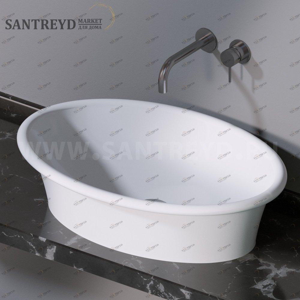 L492100 Накладная раковина на столешницу  овальная A. e T. Italia PRINCESS AeT ITALIA