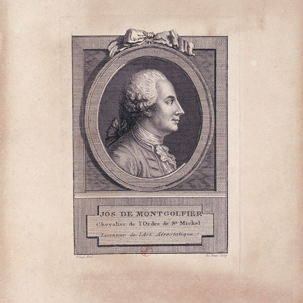 550016624_1818 Арт-постер «Монгольфье в Лионе, 19 января 1784» Object Desire  - Вид №1