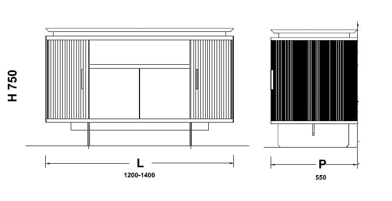 Деревянный напольный шкаф для ванной комнаты MOMA Design Eclectic ARCH-00035466 - Вид №5
