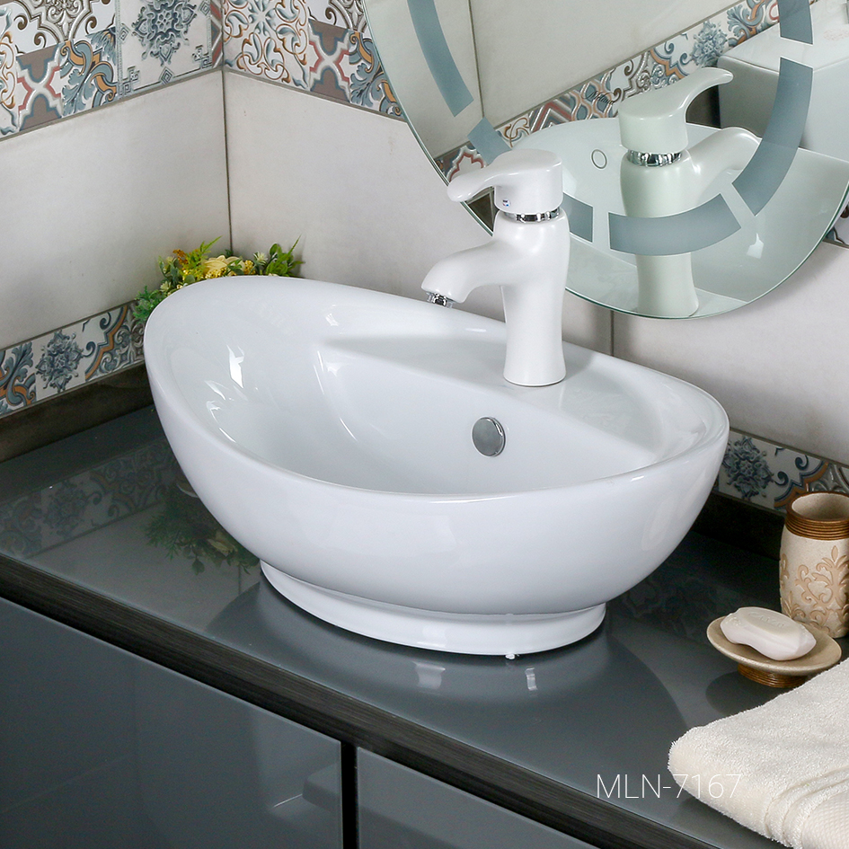 Накладная раковина melana mln-7167 7167-805 - Вид №1