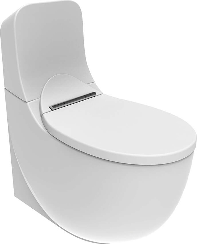 FG360-11CB00E-0000 FOGLIA Унитаз к стене безободковый Creavit Foglia