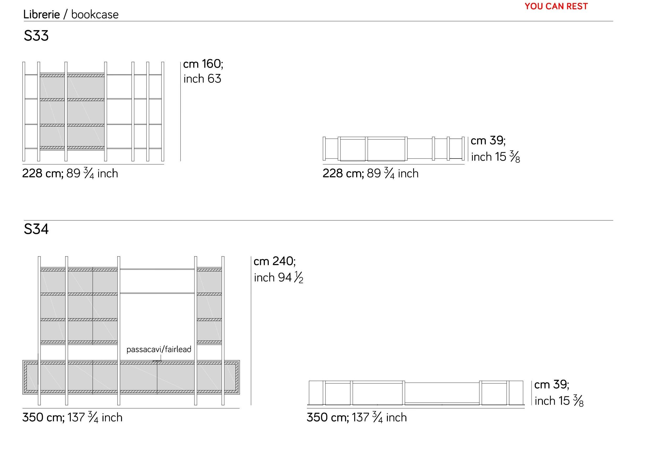 Деревянный секционный книжный шкаф Amura система мнение 1 ARCH-00024142 - Вид №18