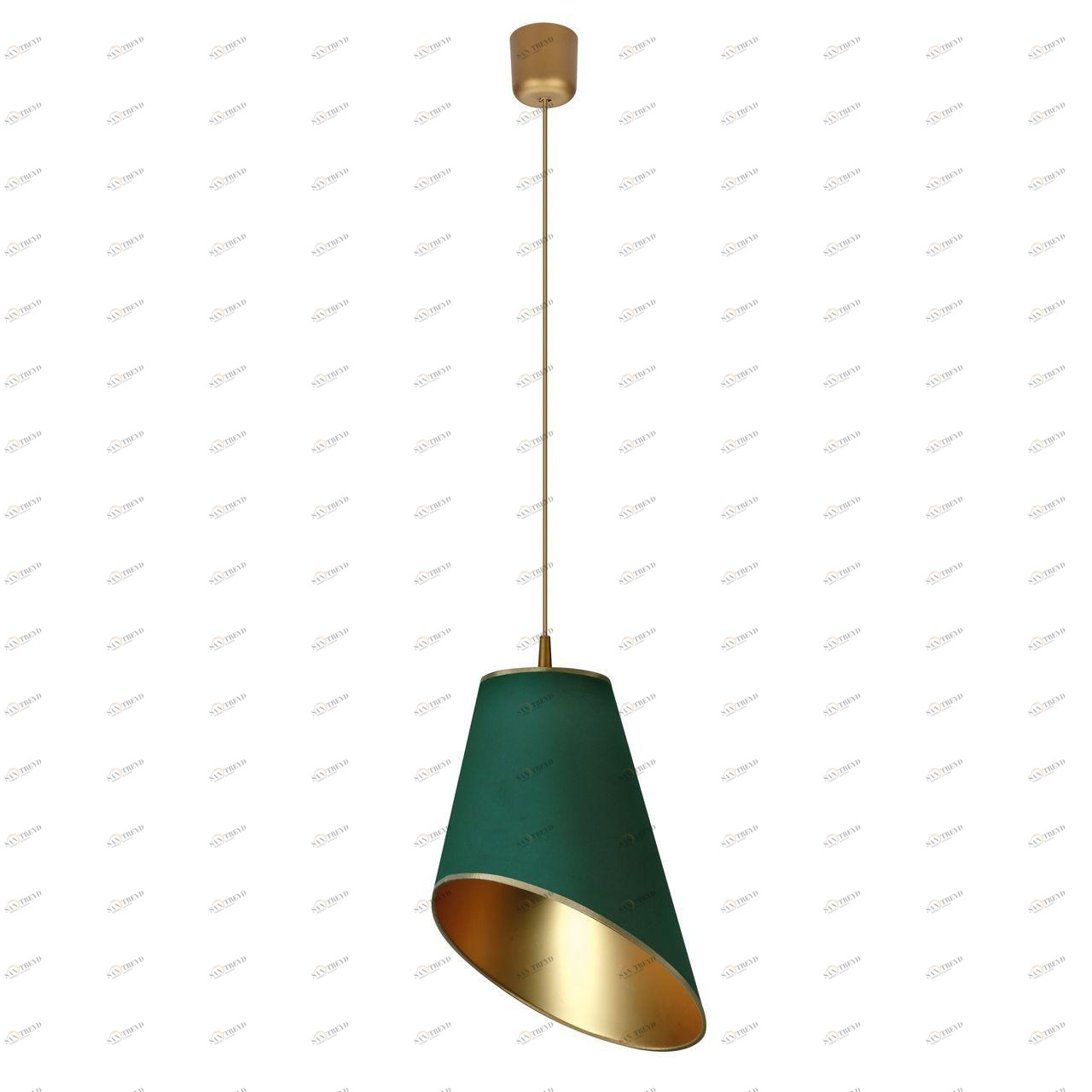 Дизайнерский подвесной светильник Spot Light Foglie Di Sole 8030104 SPOT LIGHT FOGLIE DI SOLE 102036 Зеленый 