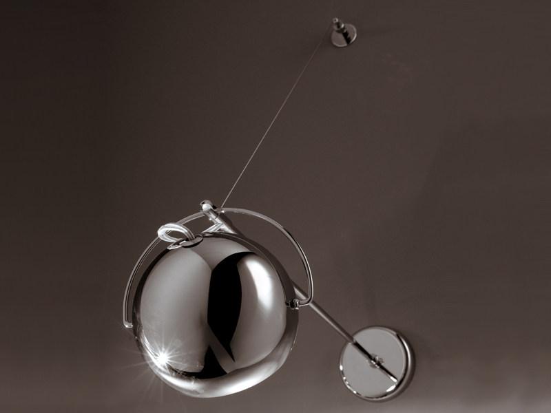 Fabbian Бра с прямым светом Beluga steel sun-id-1476320 - Вид №3