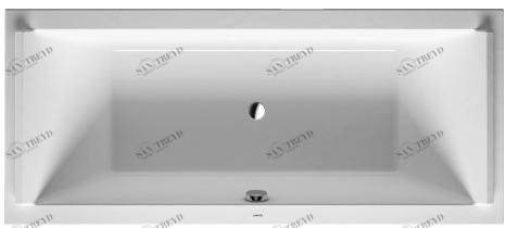 Duravit Прямоугольная акриловая ванна Starck 700338