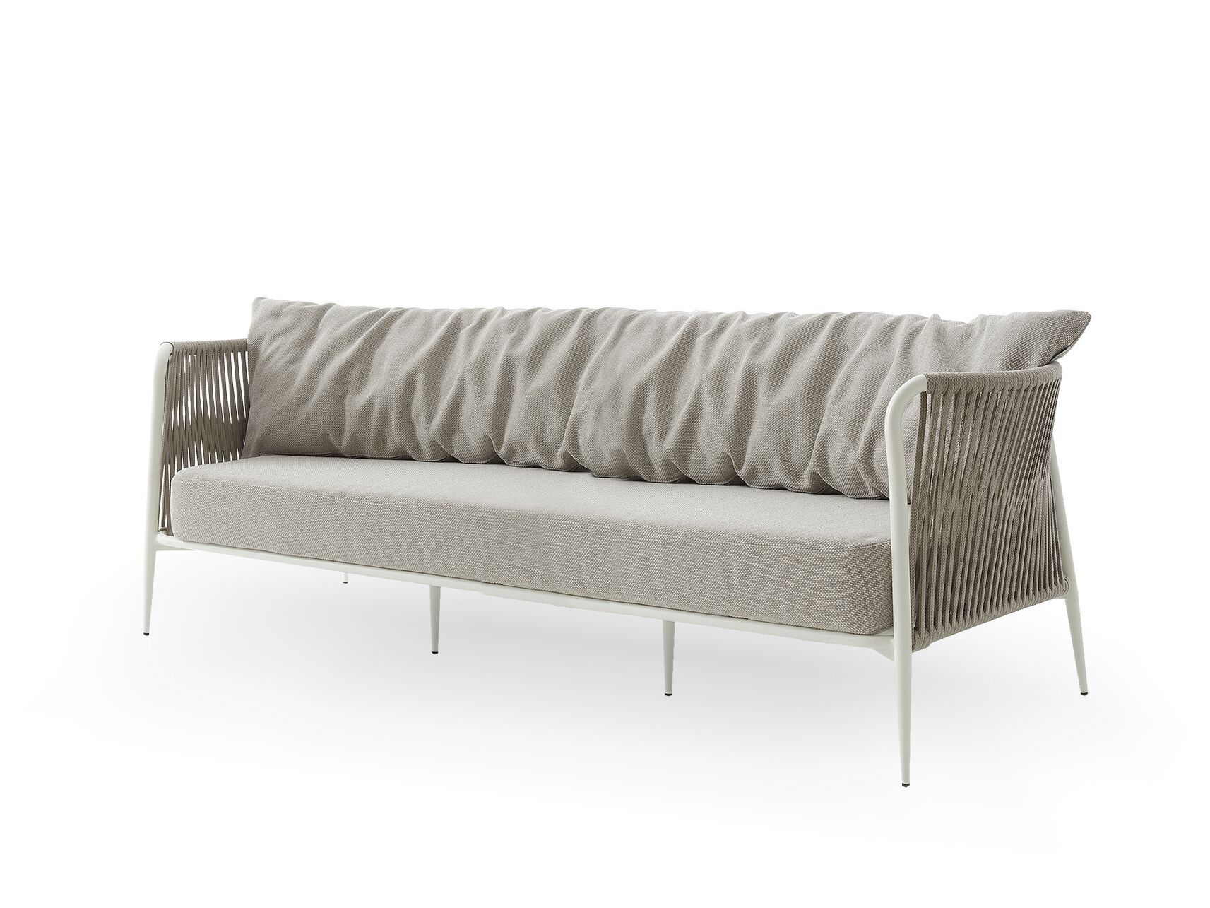 3-местный технический тканевый садовый диван Nodo Italia Eva ARCH-00127575