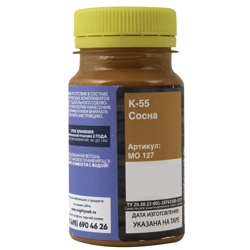 Колер-паста MIGHTY OAK для тонирования древесины цвет Сосна 100 мл 82767695 STLM-0035707 - Вид №2