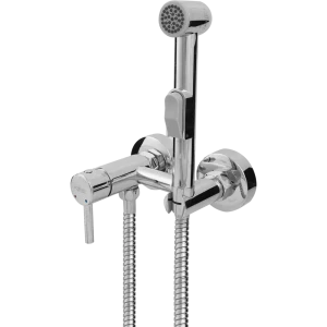 Смеситель Rossinka Silvermix LRX25-52 с гигиеническим душем цвет хром