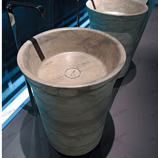 PILA16 Накладная раковина на столешницу  круглая Antoniolupi 