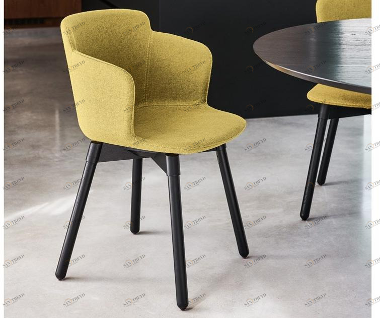 Midj Стул с обивкой и подлокотниками Calla sun-id-1431874