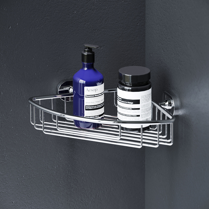 A7434800 L Корзина для душа угловая хром AM.PM Sense - Вид №1