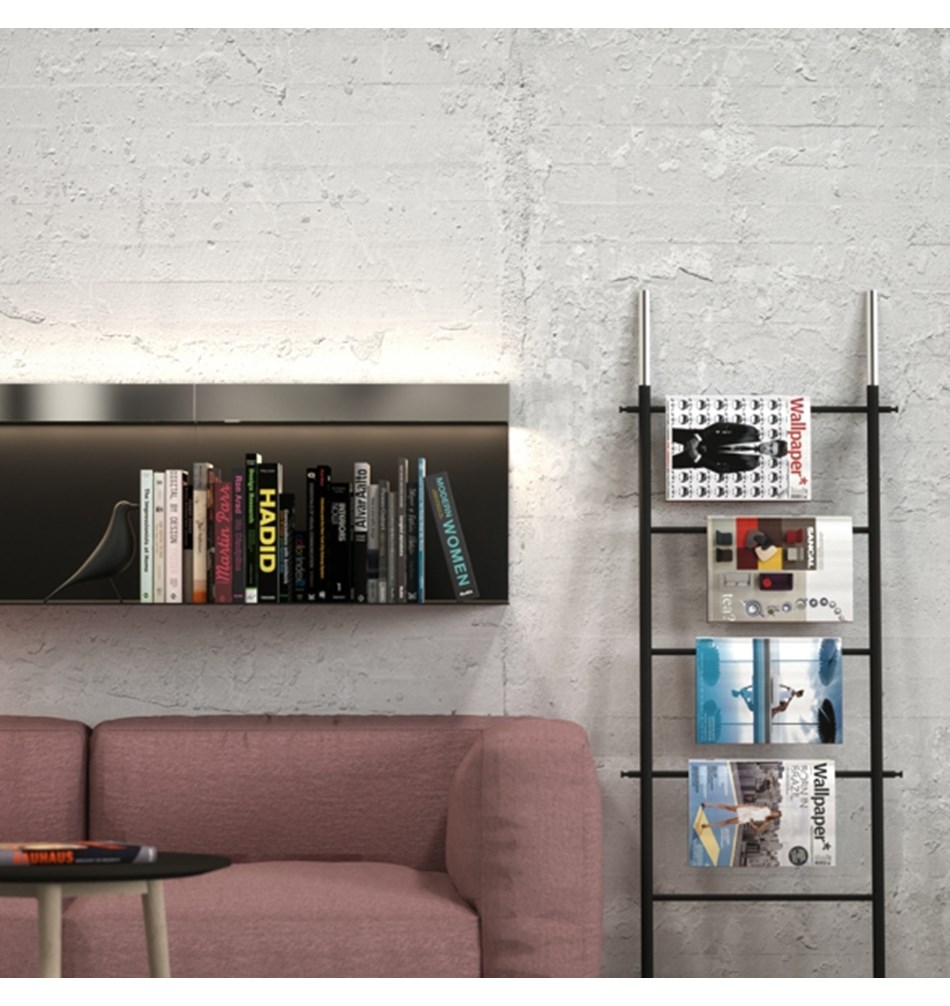 FROST БУКТО Лестница » черная / полированная. Сталь / нержавеющая сталь Черный / полированный U6009-B  - Вид №2