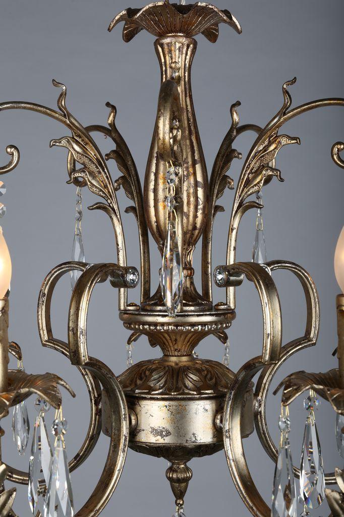 Подвесная люстра Omnilux OML-77603-05 OMNILUX ДИЗАЙНЕРСКИЕ 185626 Золотой  - Вид №2