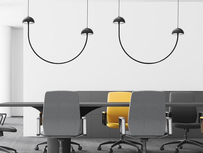 luxcambra Светодиодный подвесной светильник из латуни Champignon C_black_1336 - Вид №5