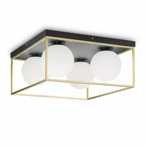 Потолочная люстра Ideal Lux Lingotto PL4 IDEAL LUX ДИЗАЙНЕРСКИЕ, LINGOTTO 312531 Белый
