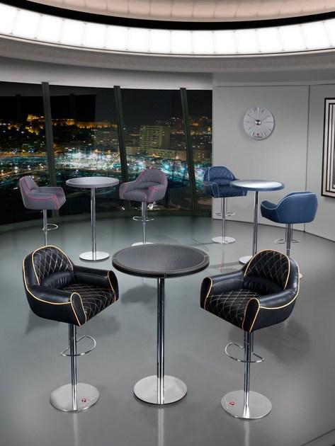 Tonino Lamborghini Casa Круглый высокий стол из углеродного волокна Imola sun-id-1491929 - Вид №1