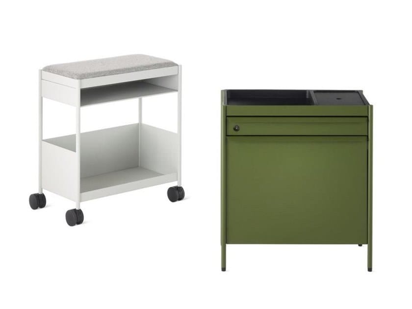 Стальной низкопробный офисный шкаф Herman Miller OE1 ARCH-00120332 - Вид №1