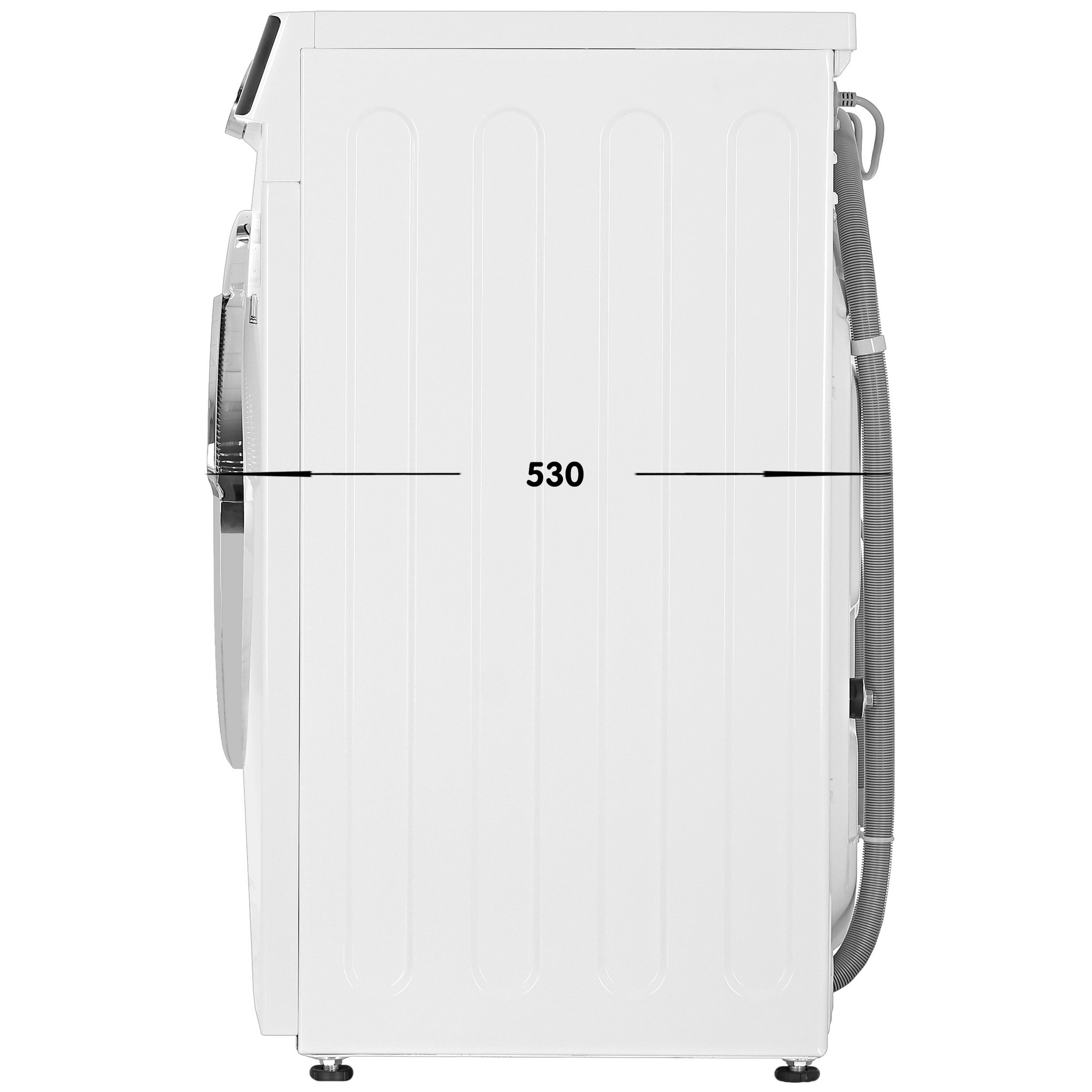 5409685 Стирально-сушильная машина DEXP WD-F8614DMA/WBSI белый STDN-0096595 - Вид №2