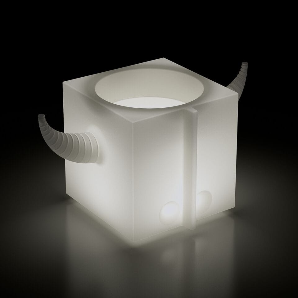 Квадратный полиэтиленовый садовый горшок Lyxo Design FERA OROT ARCH-00029933 - Вид №4