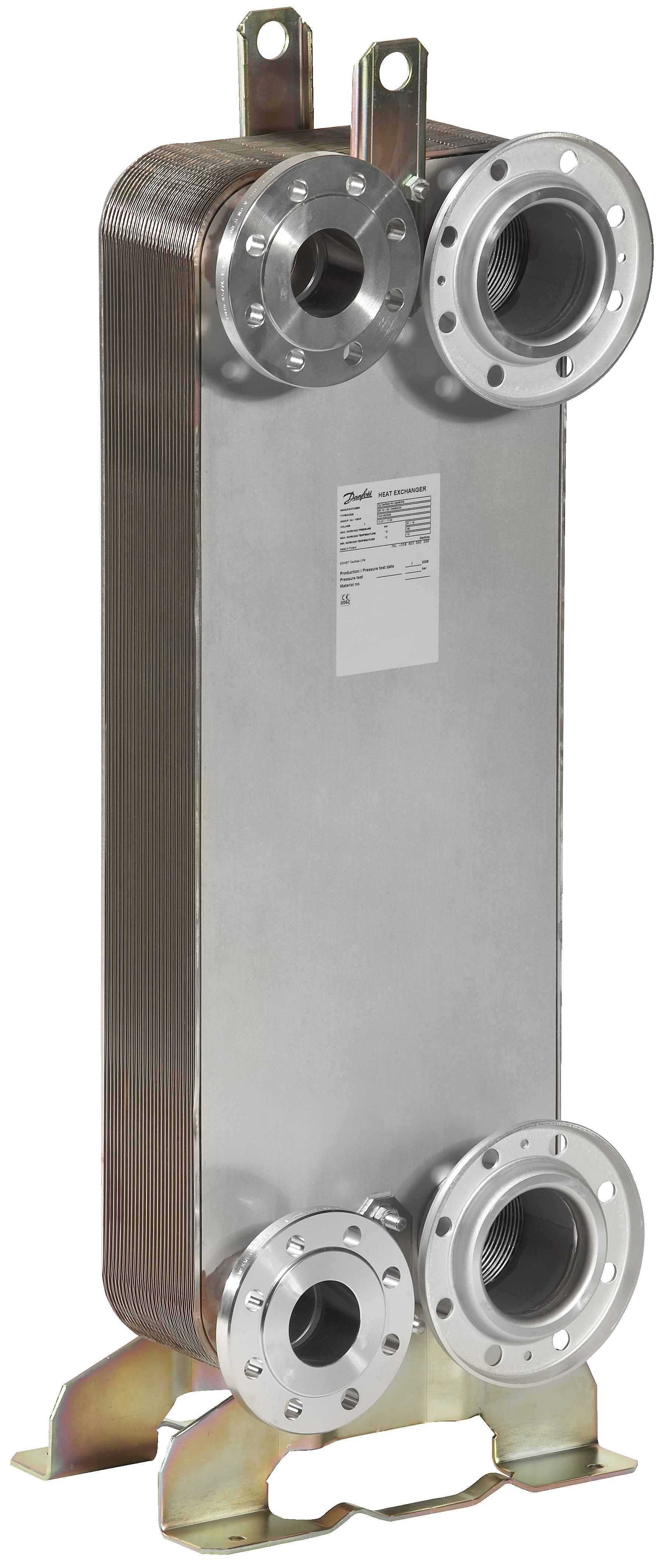 Danfoss Паяный пластинчатый теплообменник серии XB70 XB 70H-1 100 DN65/DN100 004B2017  - Вид №21