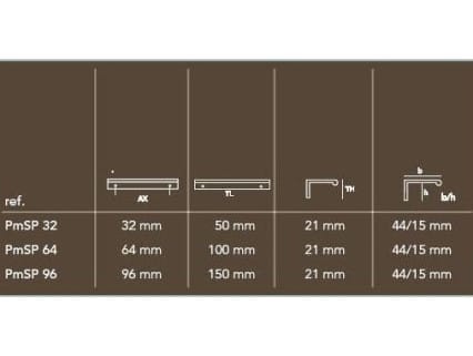 Железная мебельная ручка Dauby Pure® ARCH-00062693 - Вид №4