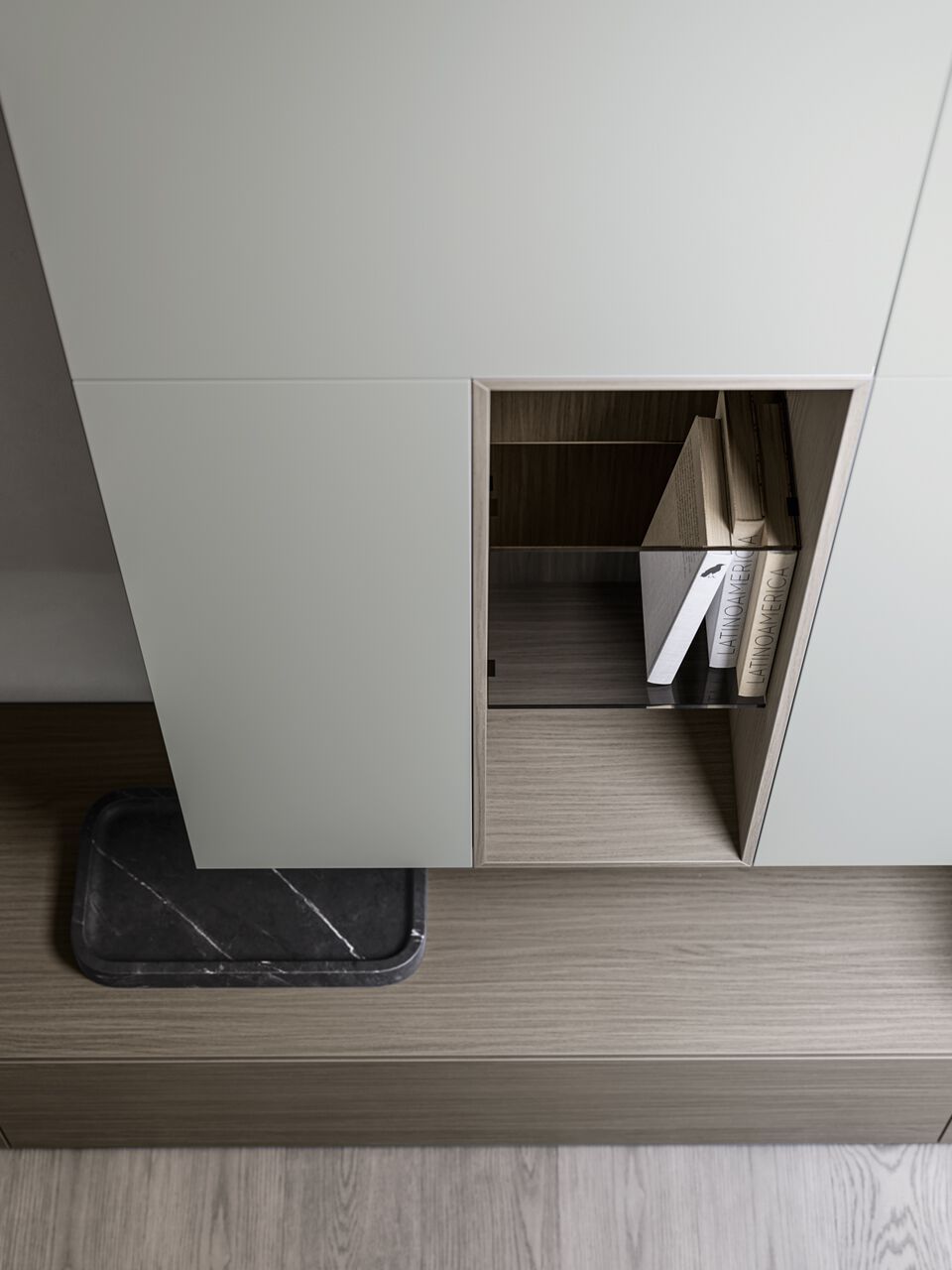 Деревянная секционная оборудованная стена Santalucia Mobili MENSOLA CENTO ARCH-00123286 - Вид №3