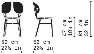 Very Wood Стул ясеня Filla sun-id-1363958 - Вид №5