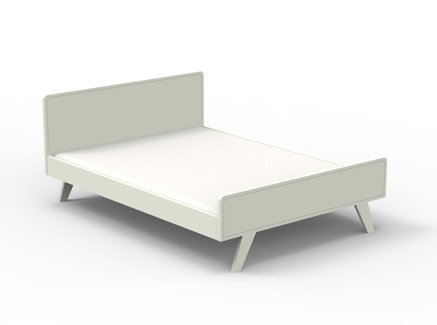 Односпальная кровать из МДФ Mathy by Bols MADAVIN ARCH-00012364 - Вид №20