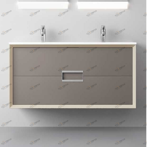 Avila Dos Тумба подвесная с раковиной NEW 120 Color 49+34 NOVUS Trendy 26072120120089N4934