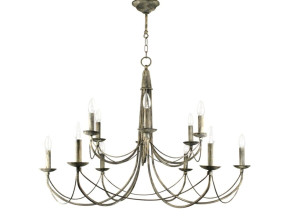 Металлическая светодиодная люстра