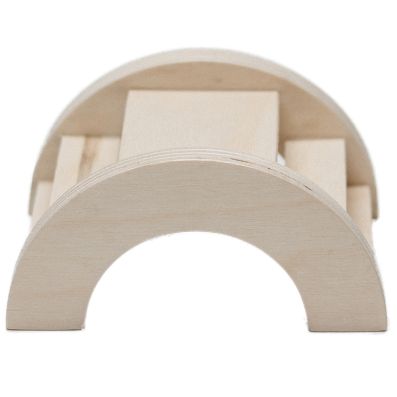 ПР0048807 Мостик-укрытие для грызунов 12х8х6см DoradoWooD  - Вид №1