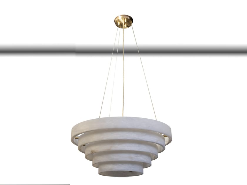 Алебастр светодиодный подвесной светильник Possoni Illuminazione ROUND 2010/7 ARCH-00035881