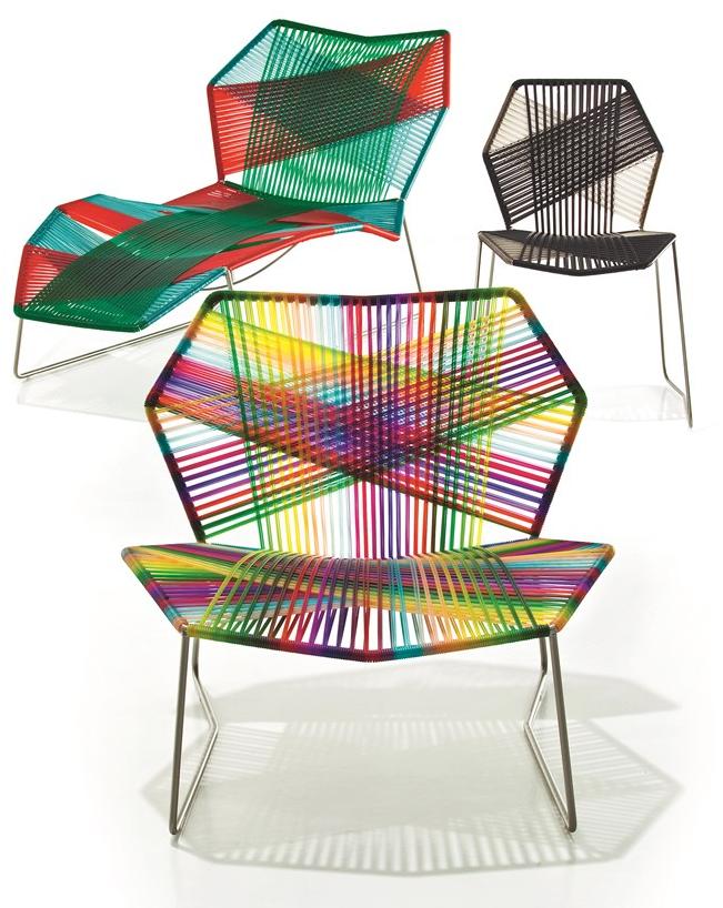 Moroso Шезлонг из технополимерной проволоки Tropicalia sun-id-1372537 - Вид №5
