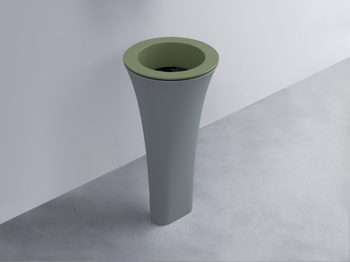 AMLA45-AG+AMPILT-N+AMCOLT-BR Раковина Amedeo Tondo отдельностоящая cielo Enjoy + Amedeo Ceramica Cielo