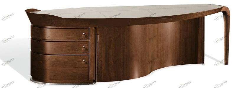 Giorgetti Деревянный стол с ящиками sun-id-1400096