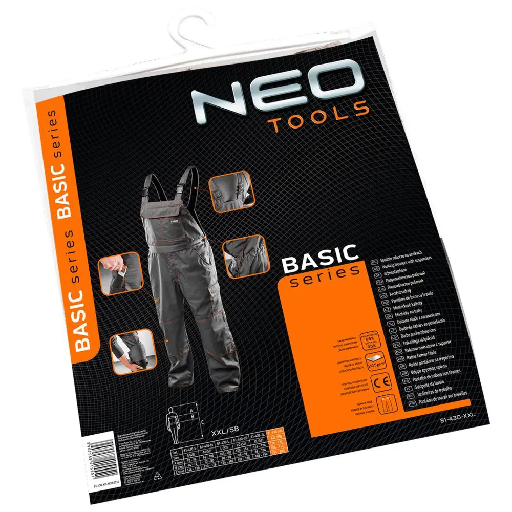 Полукомбинезон рабочий Neo, размер XXL/58 82277364 STLM-2043977 Neò BASIC - Вид №1