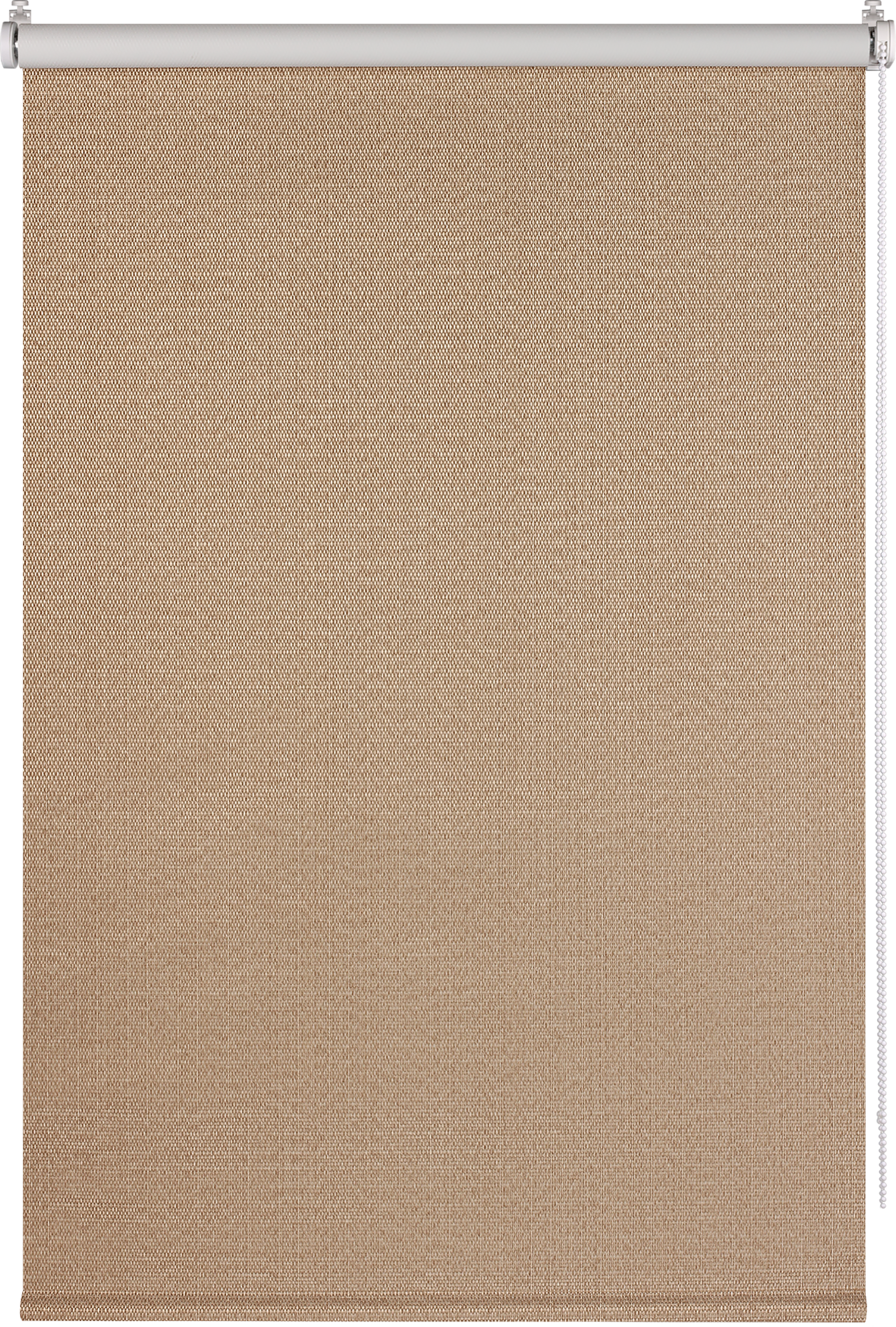 Рулонная штора PRAKTO Dublin с эффектом блэкаут, коричневая 80×250 см 82743474