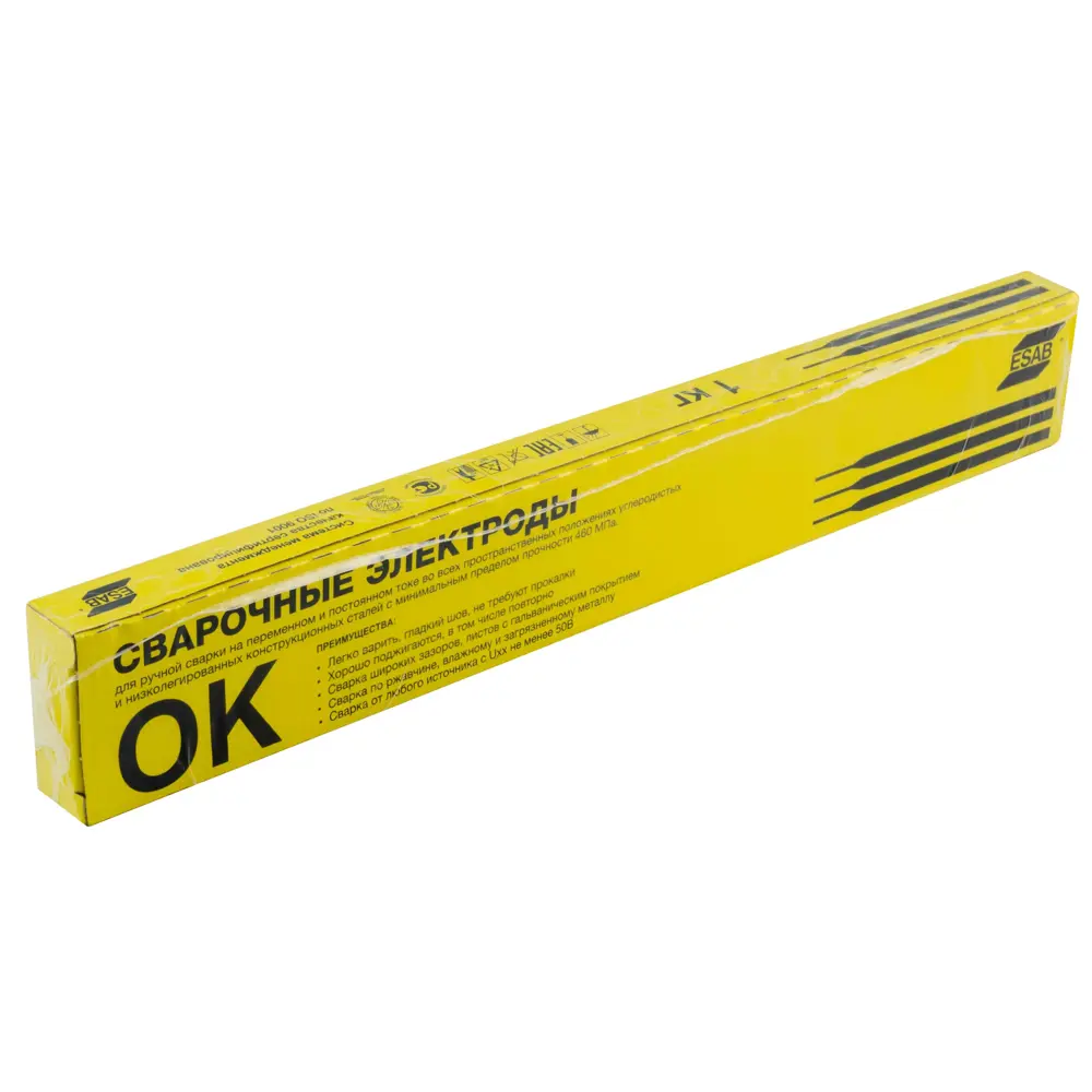 Электроды Esab Оk 46 2.5х350 мм, 1 кг 82761243 STLM-2071931  - Вид №1