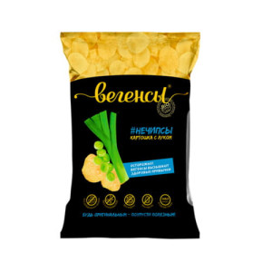 Картофель сушёный Нечипсы с луком Вегенсы 45 г