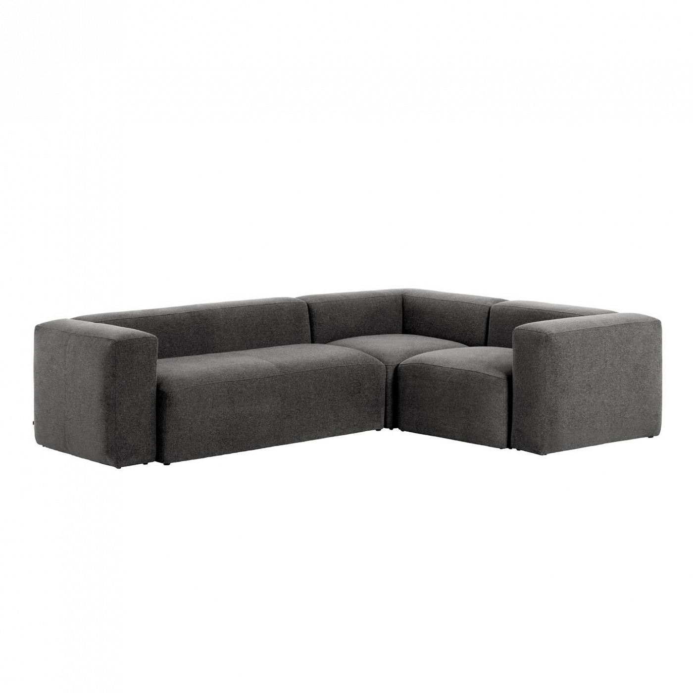 090495 Угловой 3-х местный диван 290 x 230 cm серый La Forma Blok