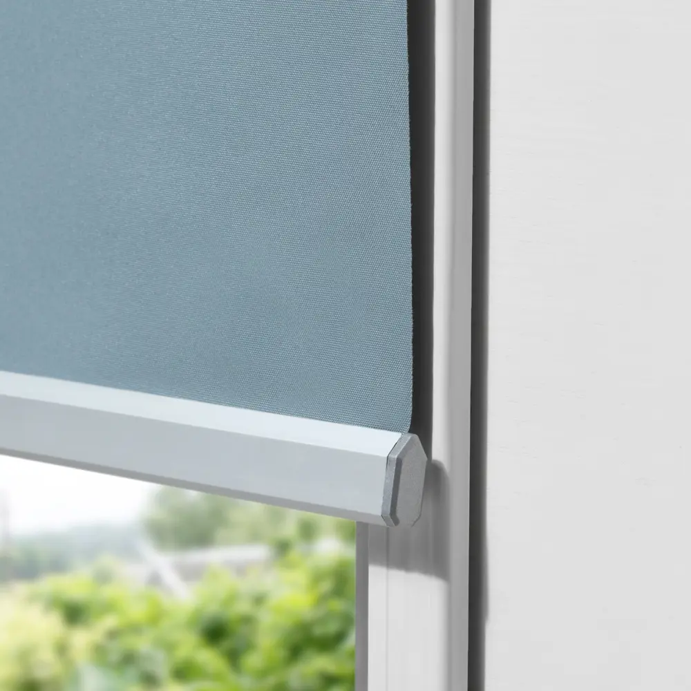 INSPIRE Belem - Рулонная штора блэкаут серо-синяя для полного затемнения 82689377 STLM-0034086 - Вид №6