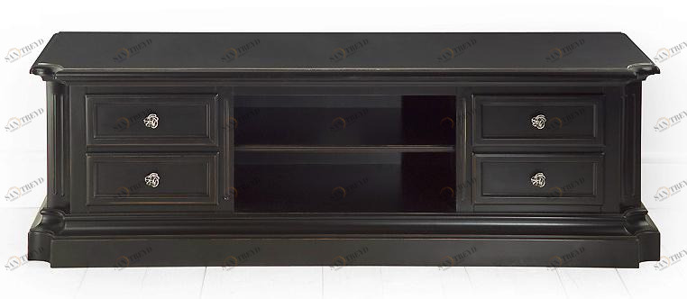 MARIONI Низкая деревянная тумба под телевизор Eye 02076